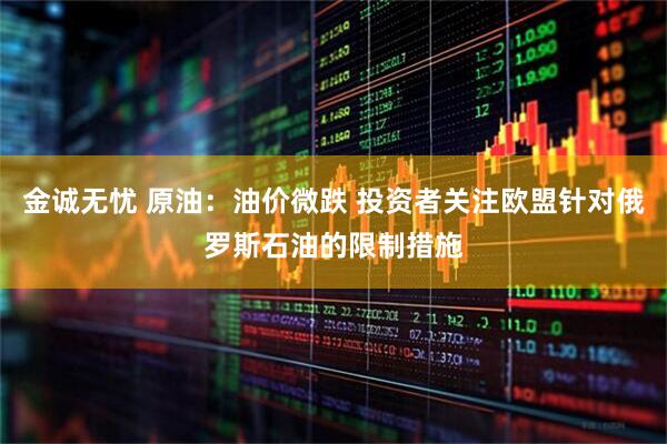 金诚无忧 原油：油价微跌 投资者关注欧盟针对俄罗斯石油的限制措施