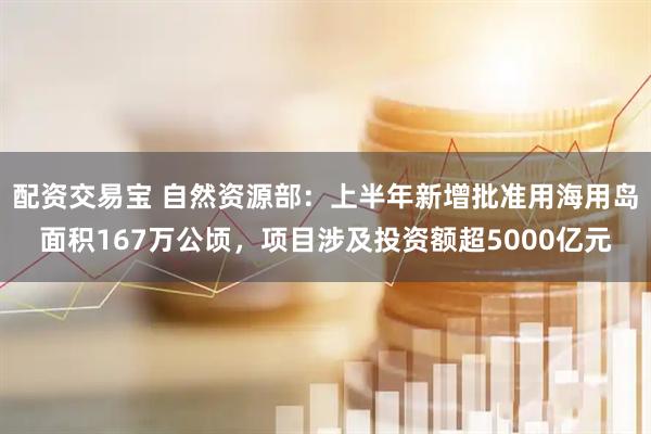 配资交易宝 自然资源部：上半年新增批准用海用岛面积167万公顷，项目涉及投资额超5000亿元